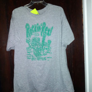 Rockin' Rex! - 1990s Yonkers NY Record Store commemorative T-Shirt
