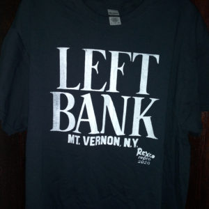Left Bank T-Shirt - CLaSSiC BLaCk /w/ WhiTe LoGo ( ALL SiZes except Small! )